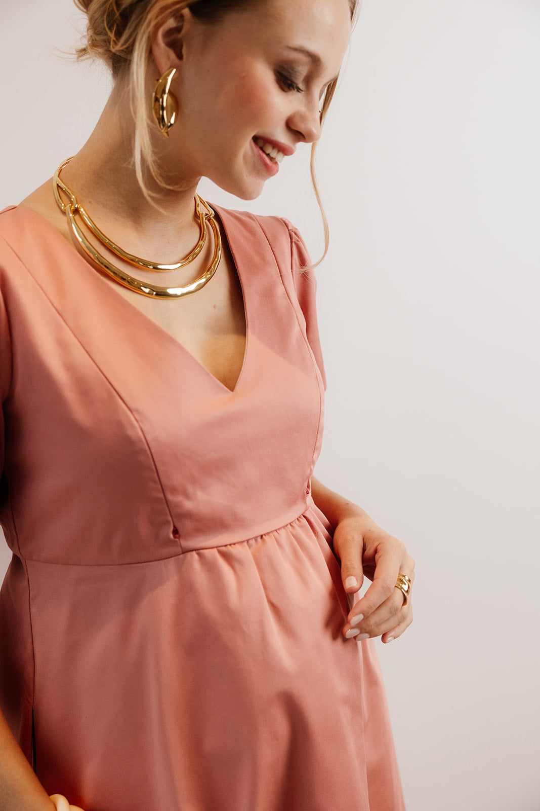 Location - Robe Madrague - Rose blush