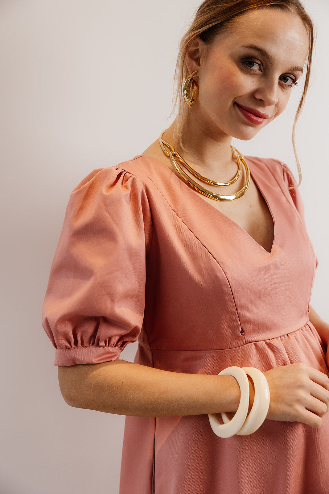 Location - Robe Madrague - Rose blush