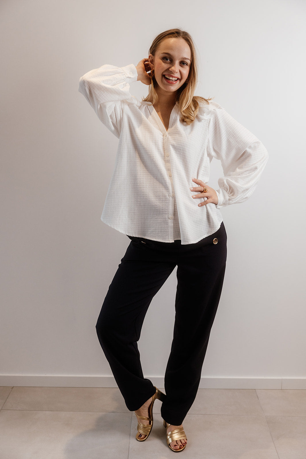 Blouse Batignolles - Blanche