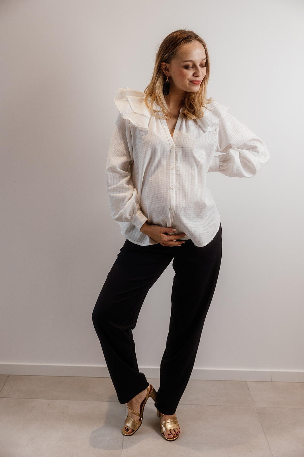 Blouse Batignolles - Blanche