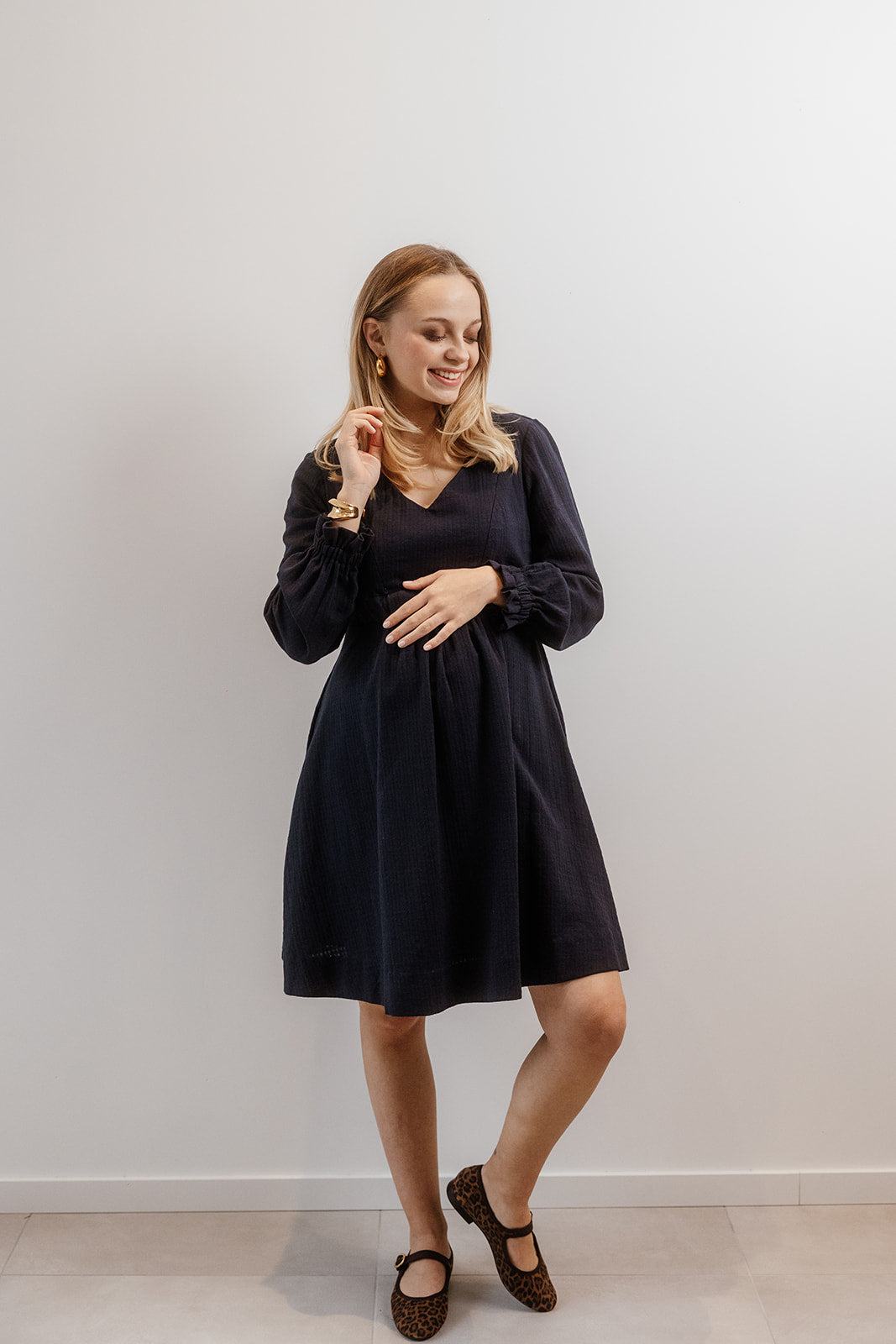 Robe Majorelle - Bleue marine