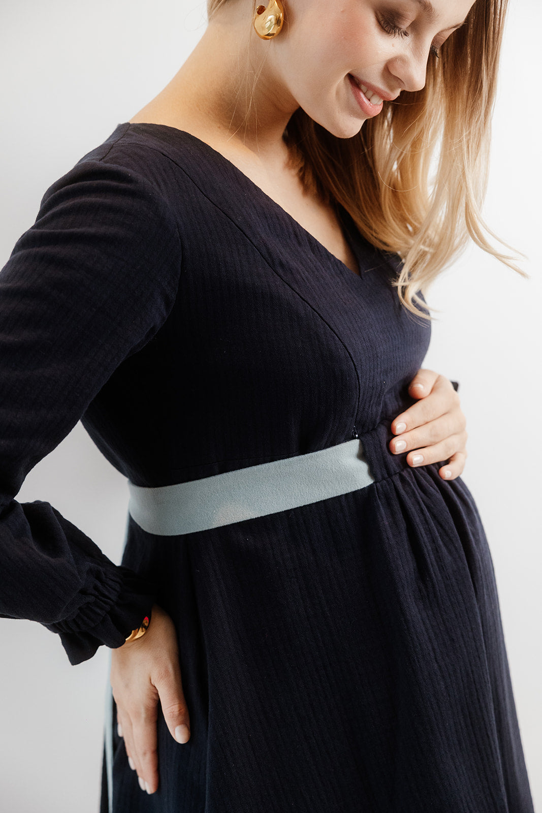 Robe Majorelle - Bleue marine