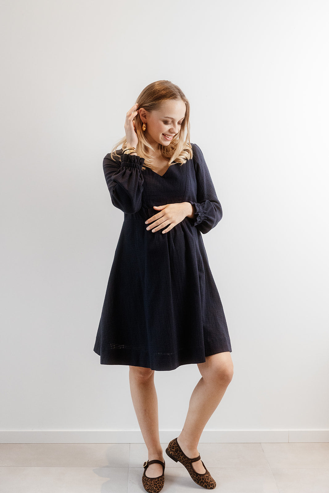 Robe Majorelle - Bleue marine