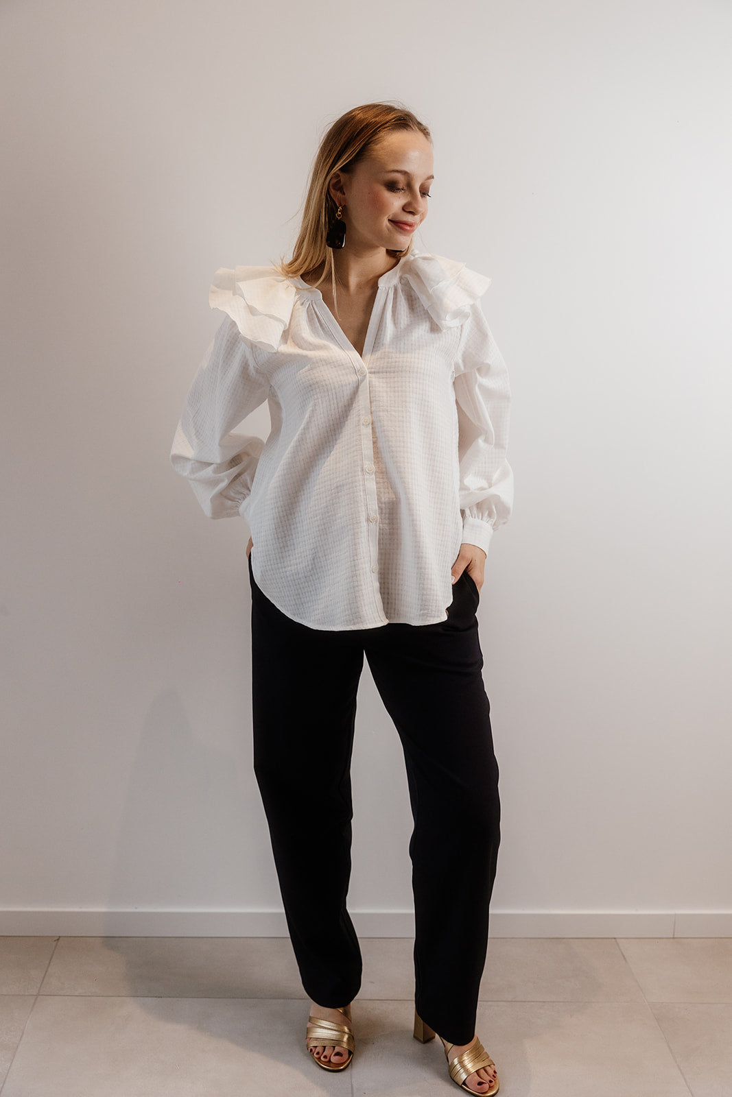 Blouse Batignolles - Blanche
