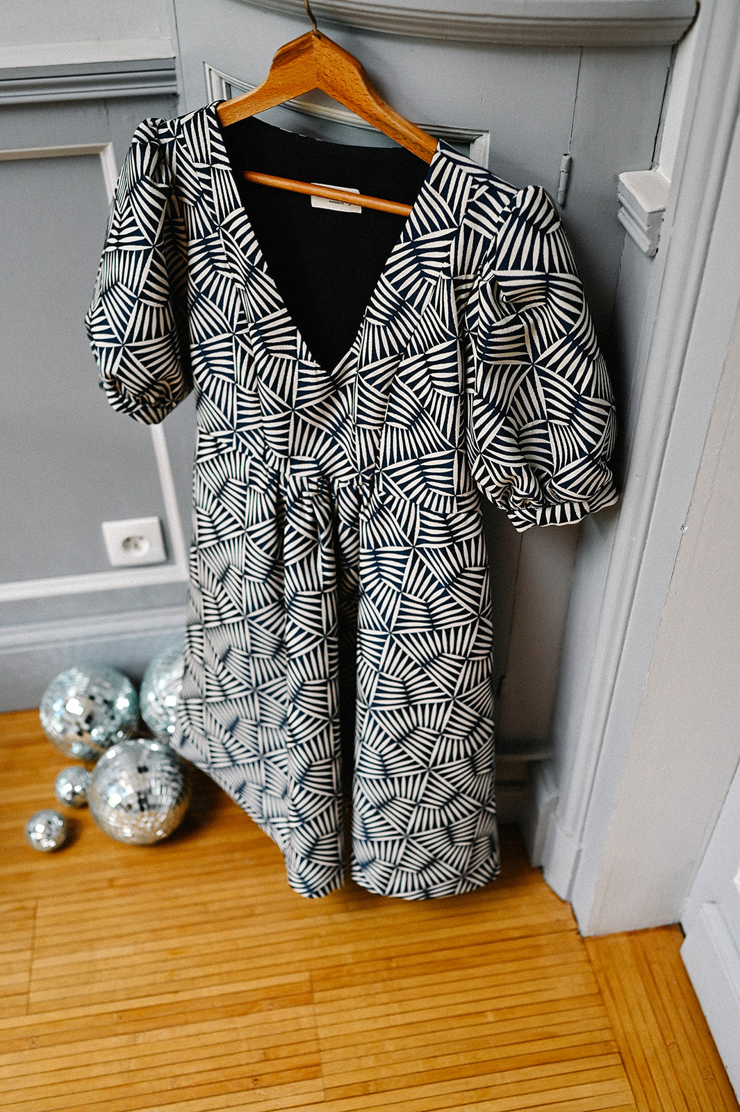 Verleih – Madrague-Kleid – Marineblau