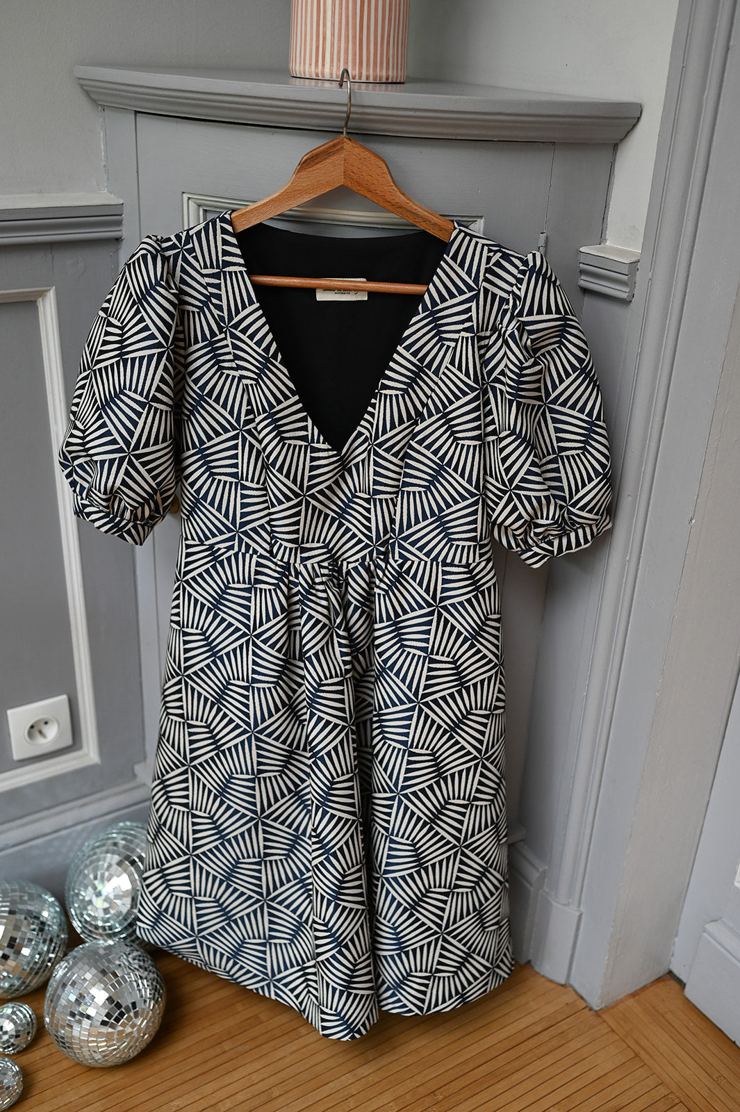 Verleih – Madrague-Kleid – Marineblau