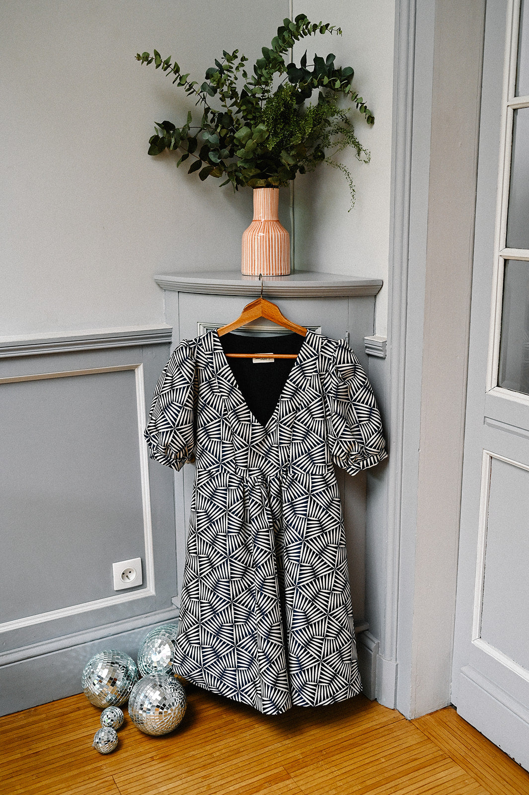 Verleih – Madrague-Kleid – Marineblau