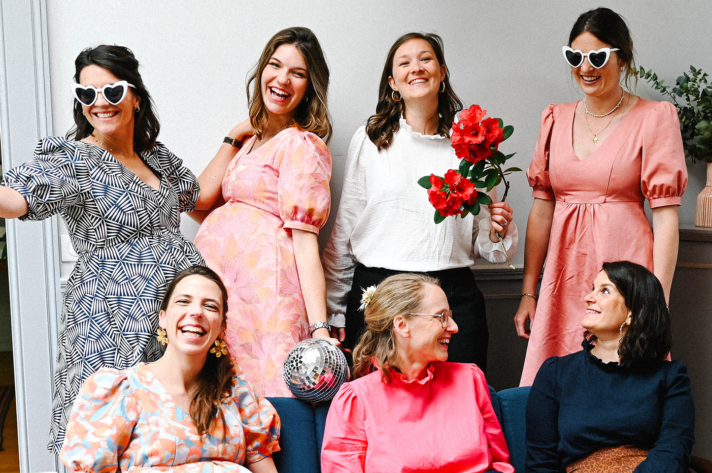 Verleih – Madrague-Kleid – Marineblau