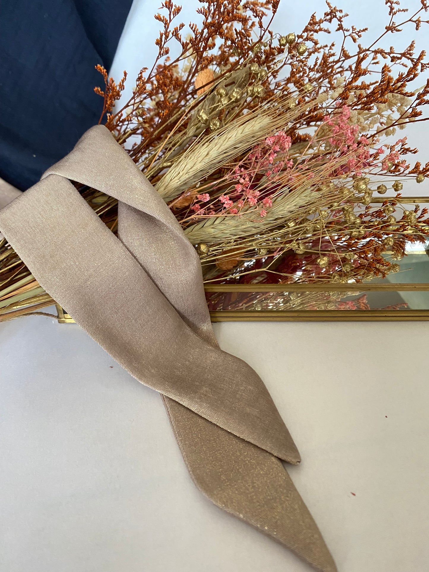 Goldene Partyschärpe