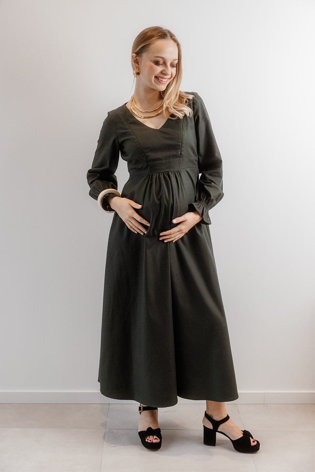 Robe Bruges - Vert sapin
