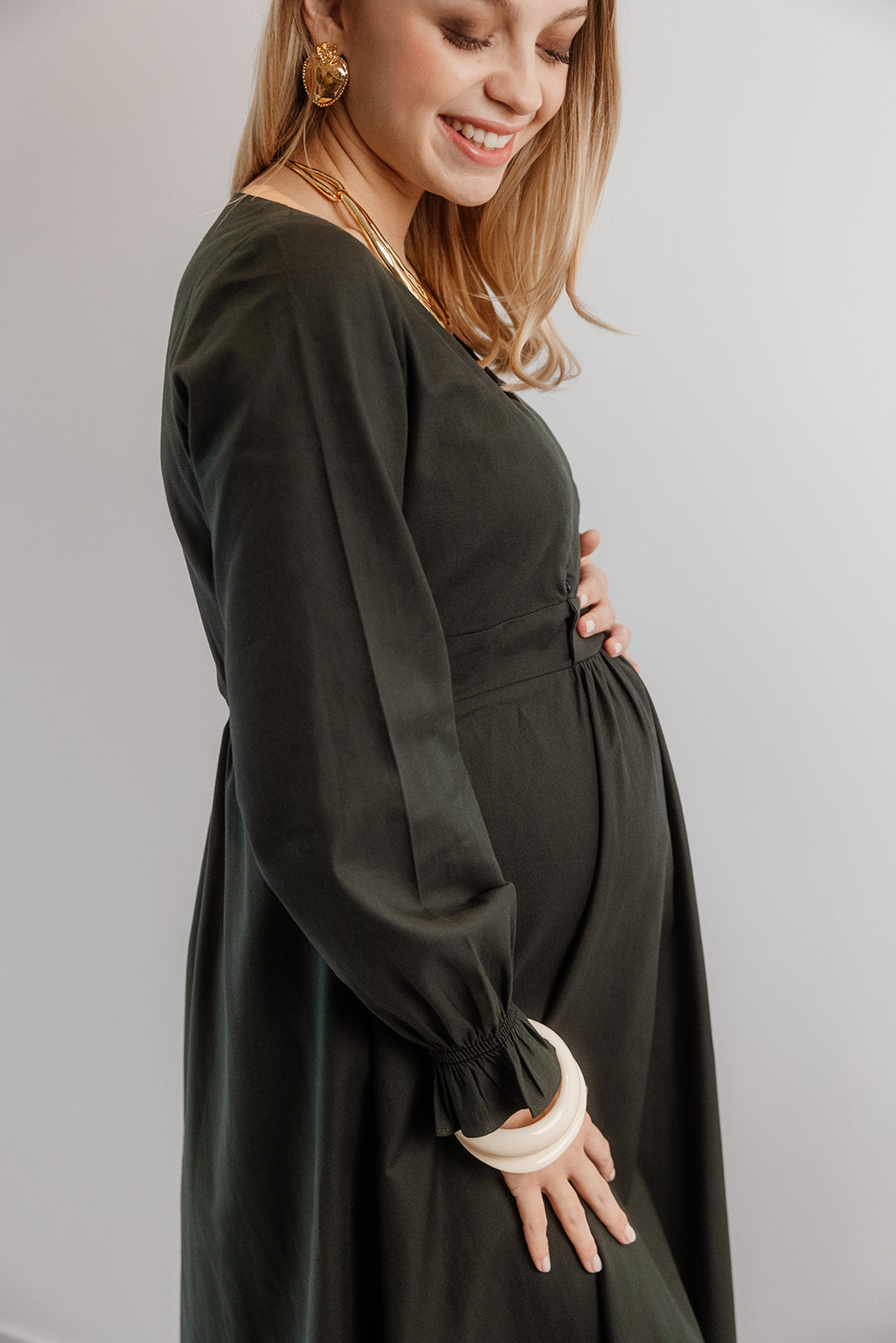 Robe Bruges - Vert sapin