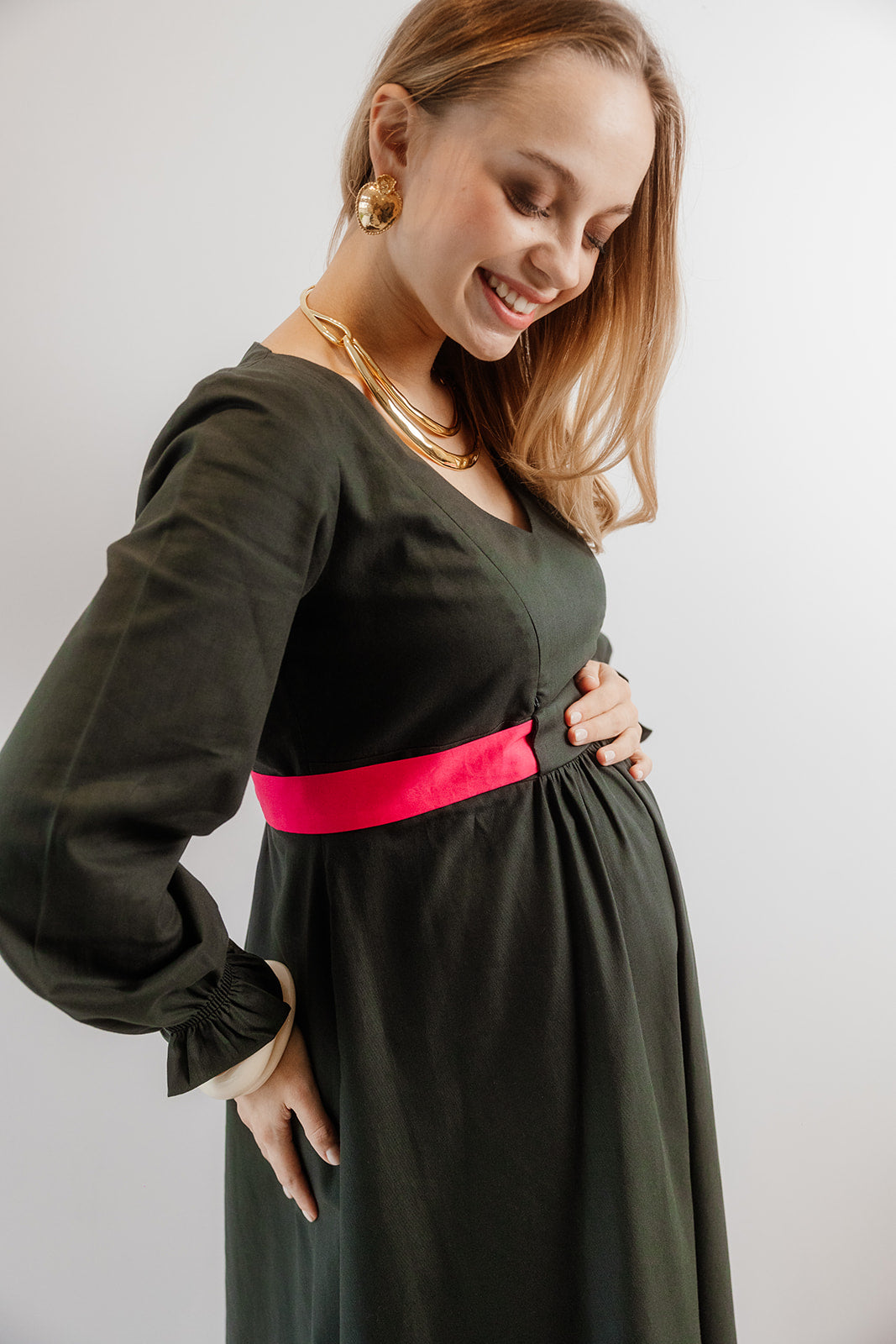 Robe Bruges - Vert sapin