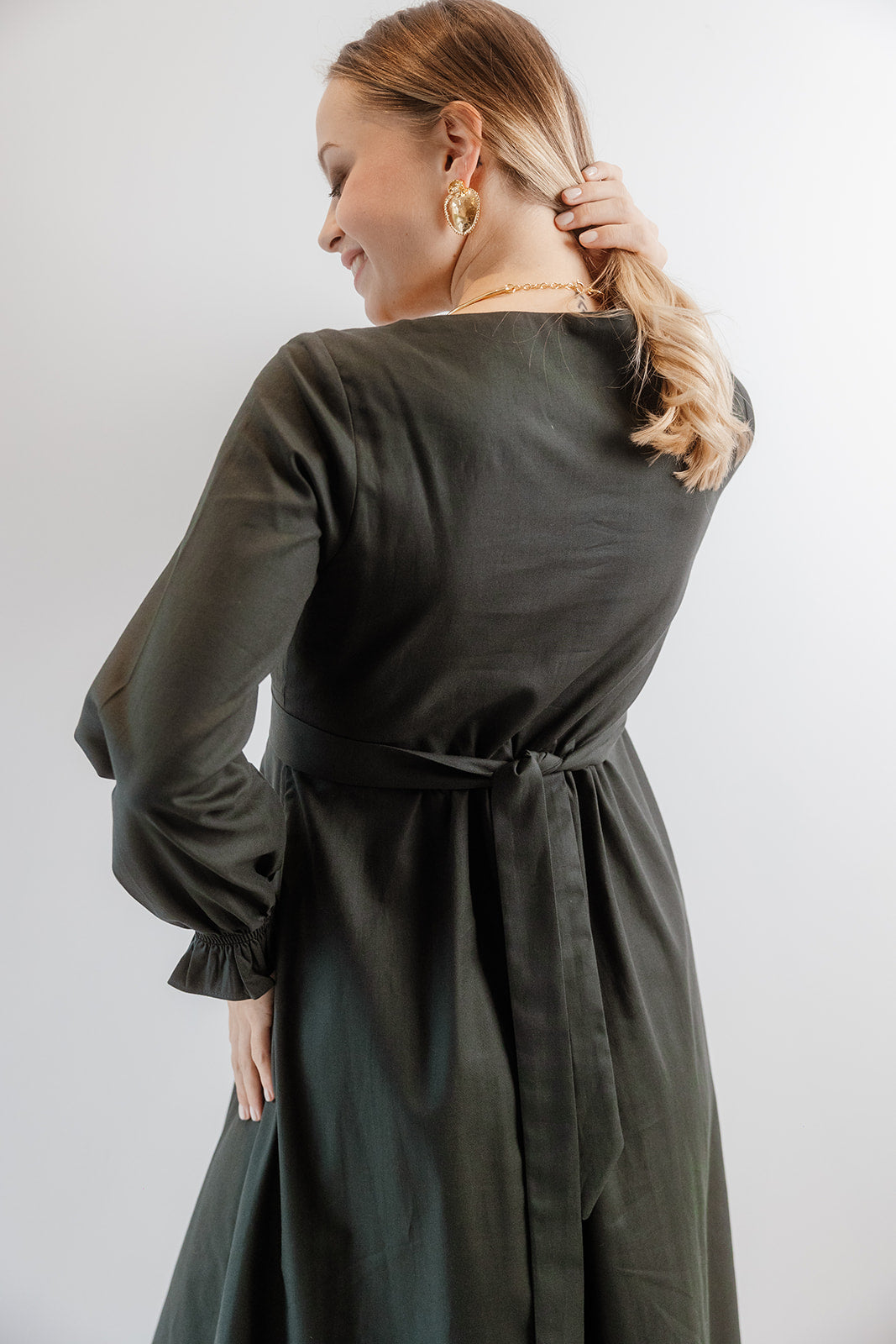 Robe Bruges - Vert sapin