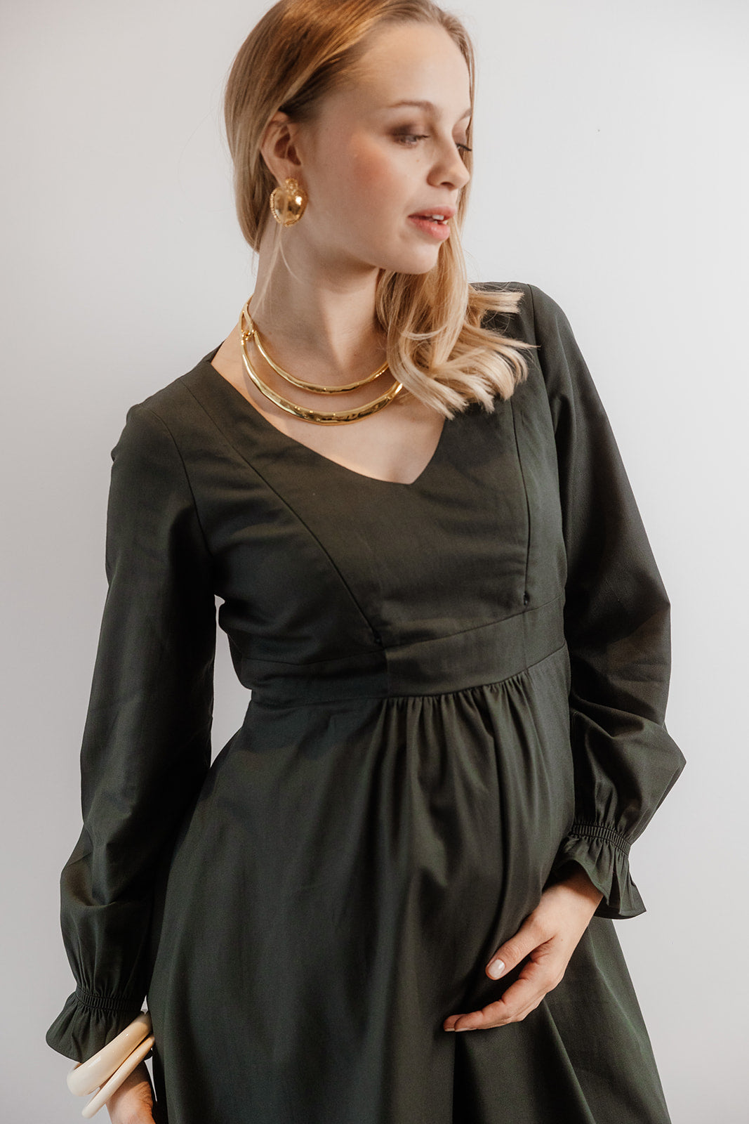 Robe Bruges - Vert sapin
