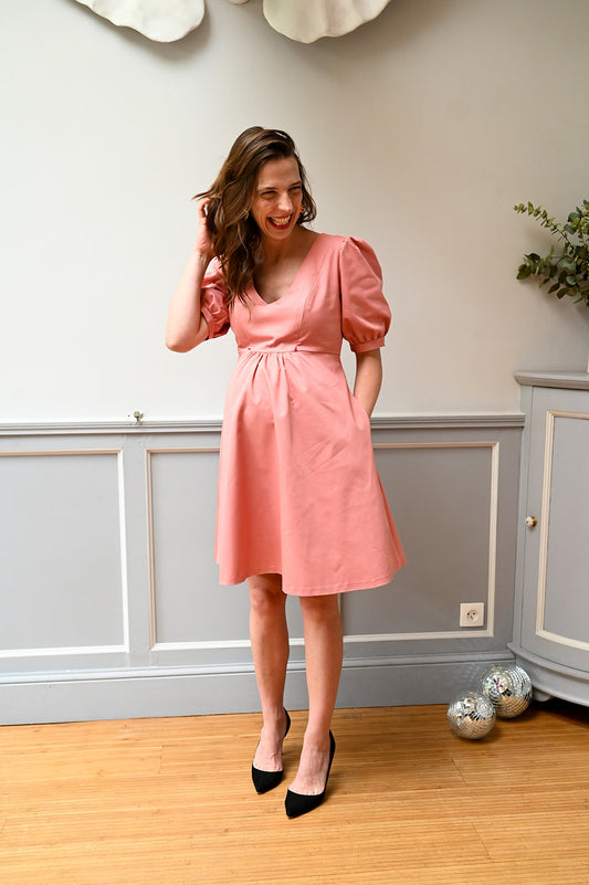 Madrague Dress - Blush pink