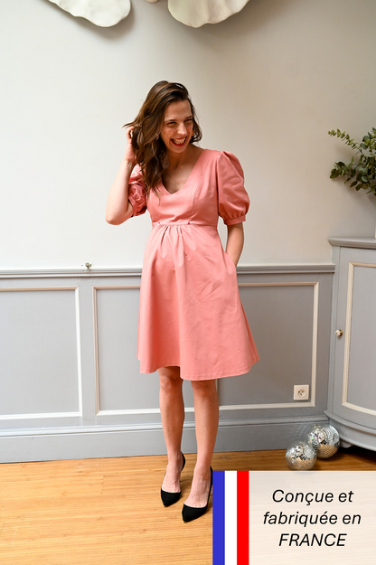 Madrague Dress - Blush pink